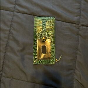 Euc Brahmin Emerald Credit Card wallet